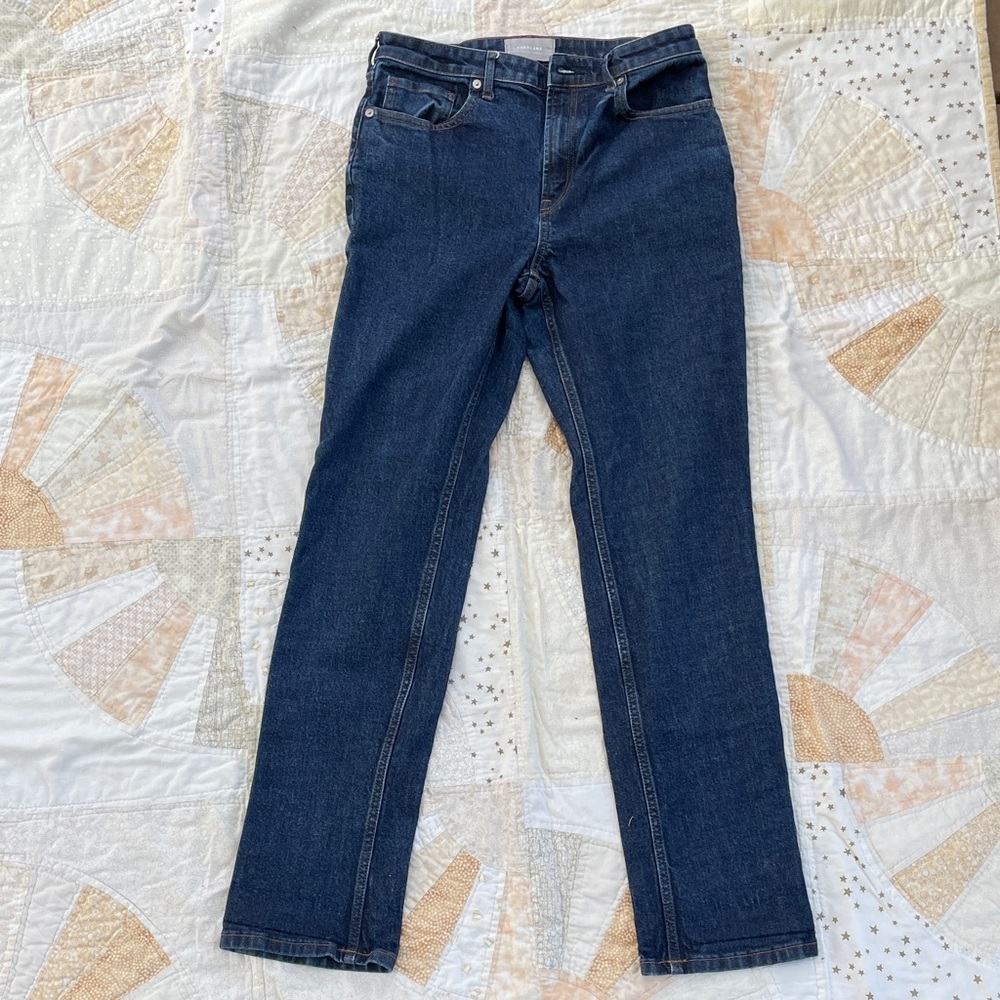 Everlane High Rise Straight Jean